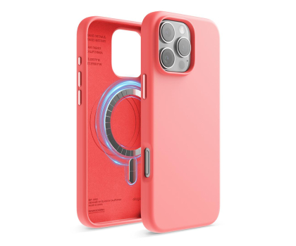 Etui do telefonów Elago Magnetic Silicone do iPhone 16 Pro Max Pink ES16MSSC69PRO-PK